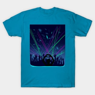 Lasers show T-Shirt